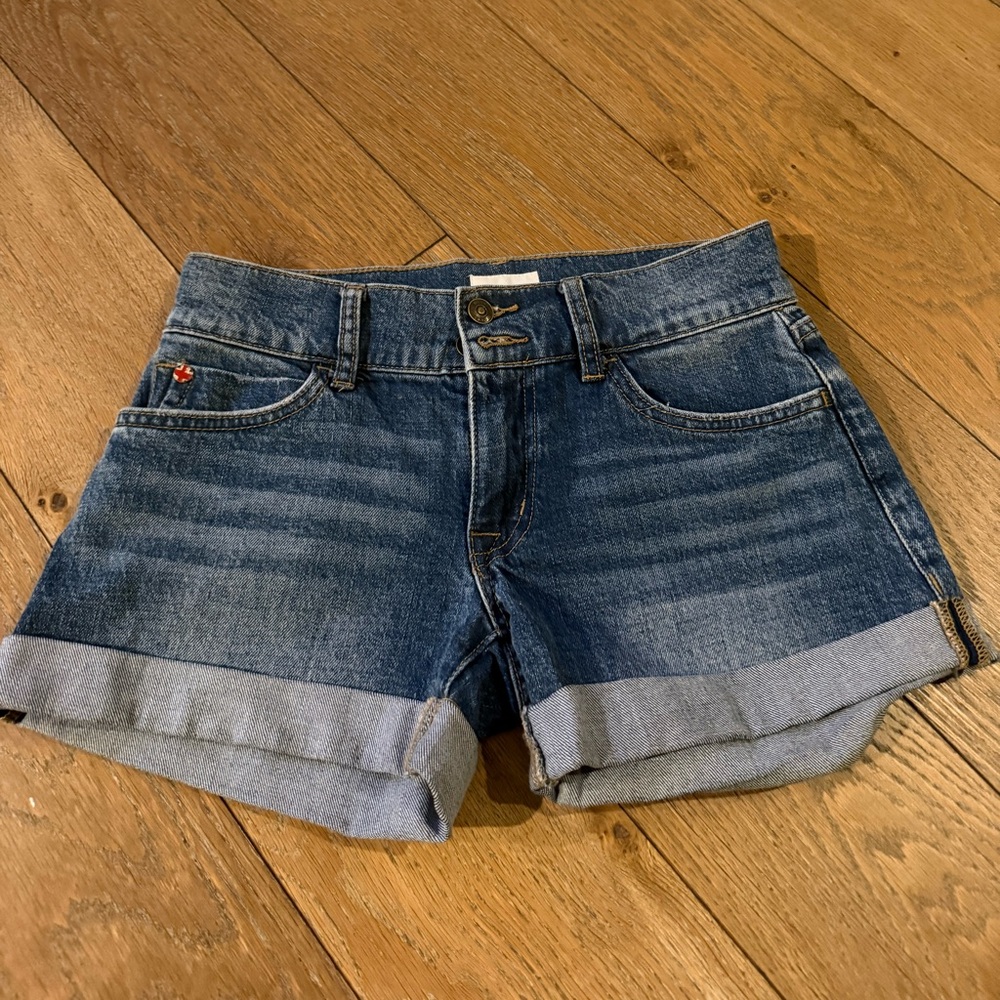 Hudson Jeans Classic Ruby Blue Jean Shorts